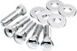 Mounting Kits for Rear Sprocket/Pulley: Big Twin 1973-1998, Sportster 1979-1990