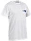 T-shirts Cannonball blanc - motif bleu