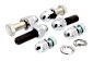 Mounting Kit for Transmission Base Plate: Big Twin 1936-1985