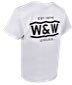 Camisetas con bolsillo blancas W&W Brand