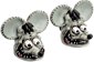 Tornillos de matrícula Rat Fink de Mooneyes