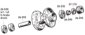 Replacement Parts for original FL/FX Hubs 1967-1972