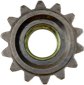 Kick Starter Clutch and Gear on Main Shaft and Related Parts