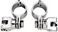 Kuryakyn Magnum Quick Clamps with Footpeg Mounts