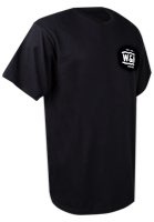 Camisetas W&W-Brand negras - print blanco