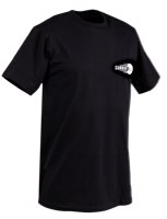 T-shirts Cannonball noir - motif blanc