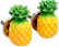 Pernos Pineapple de Mooneyes para placas de matrícula