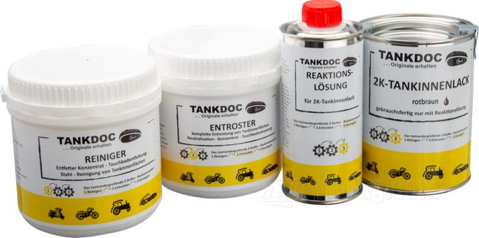 Tankdoc Gas Tank Restoration Kits